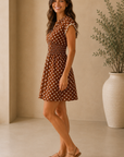 Brown Bea Dress