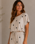 Oatmeal Dotted Top