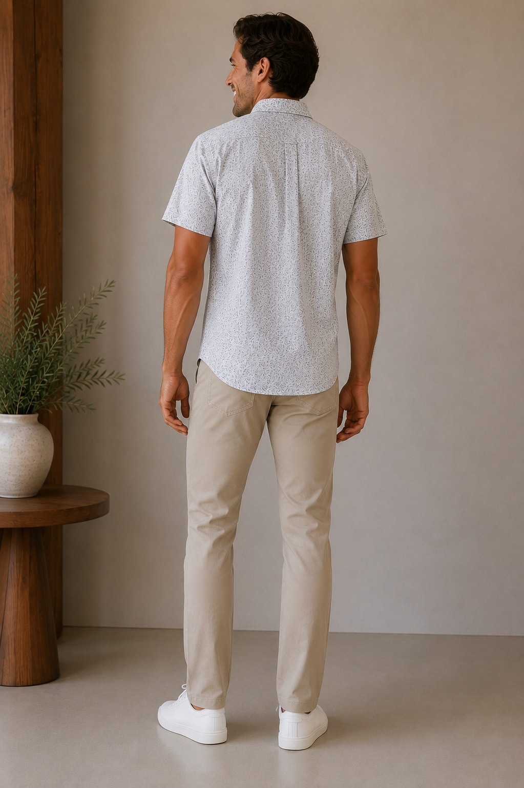 Tan Auden Short Sleeve Shirt