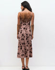 Mauve Henrietta Midi Dress