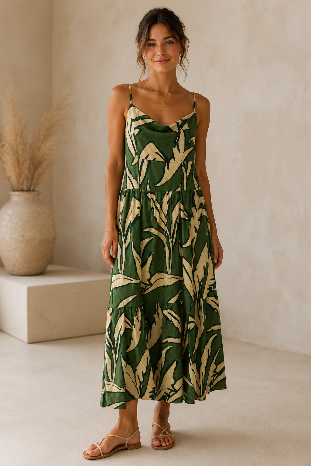 Green Maddie Dress