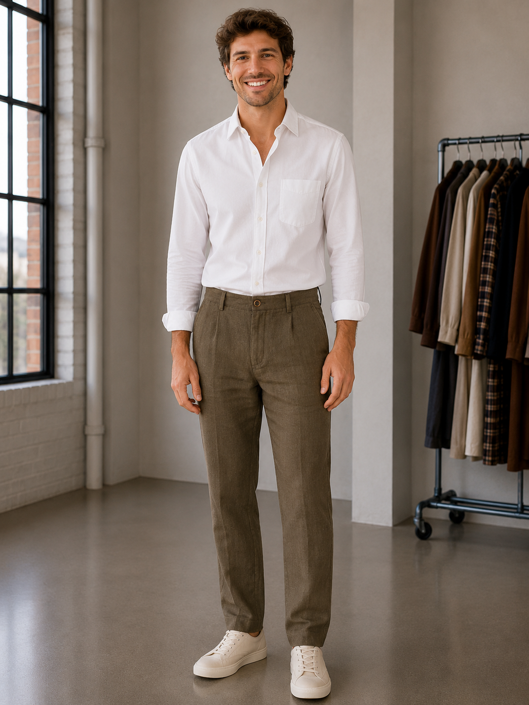 Olive Zimmer Pants