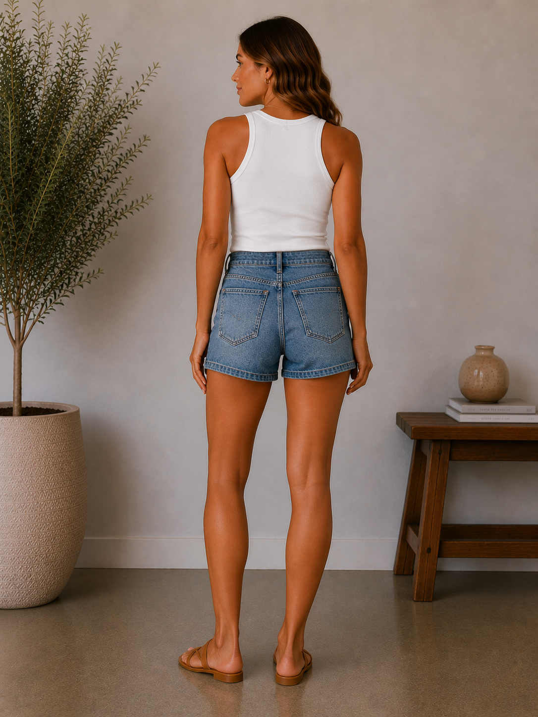 Hidden Gem Aoki High Rise A-Line Short