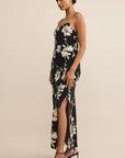 Black Cielo Clea FLoral Midi Dress