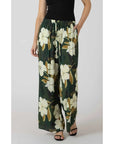 Palm Blossom Wide Leg Pants