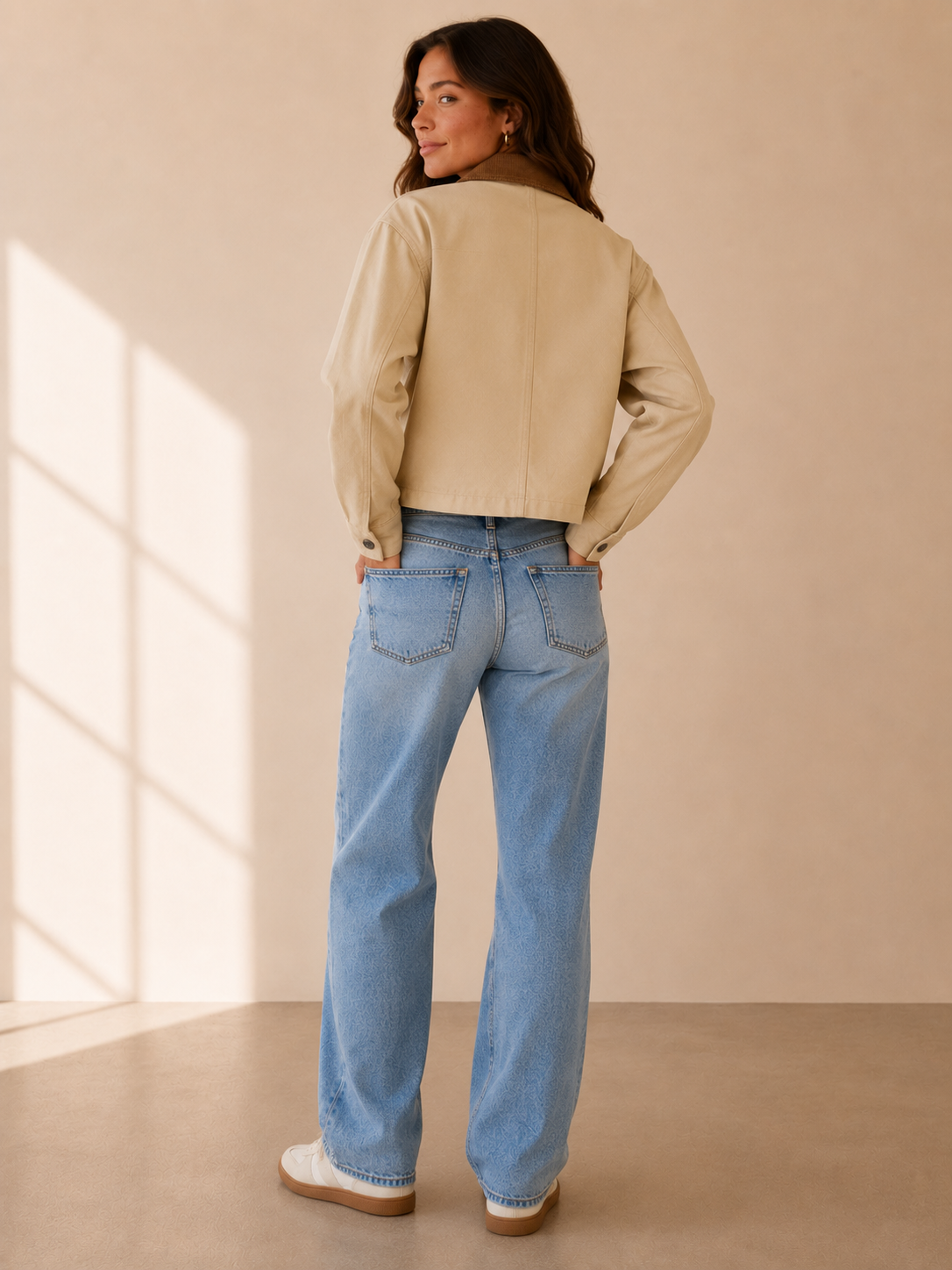 Natural Tan Laurel Jacket