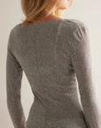 Heather Grey Big Love Cardigan