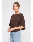Brown Lauren Top