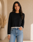 Black Natalie Sweater