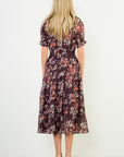 Burgundy Jessa Dress