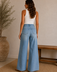 Light Paola Wide Leg Denim