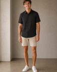 Black Renzo Short Sleeve Shirt