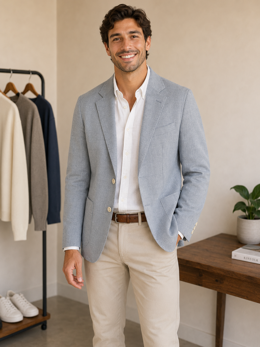 Light Blue Saltwood Blazer