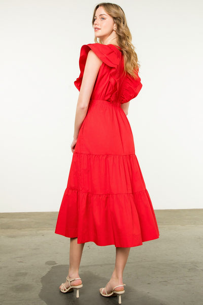 Red Rylee Dress