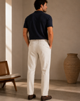 Natural Laguna Linen Chino Pant