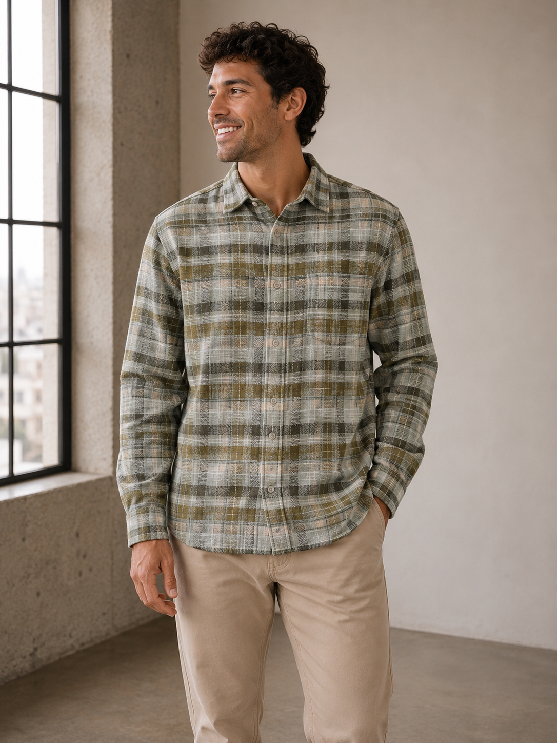 Mint Multi The Fortuna LS Shirt