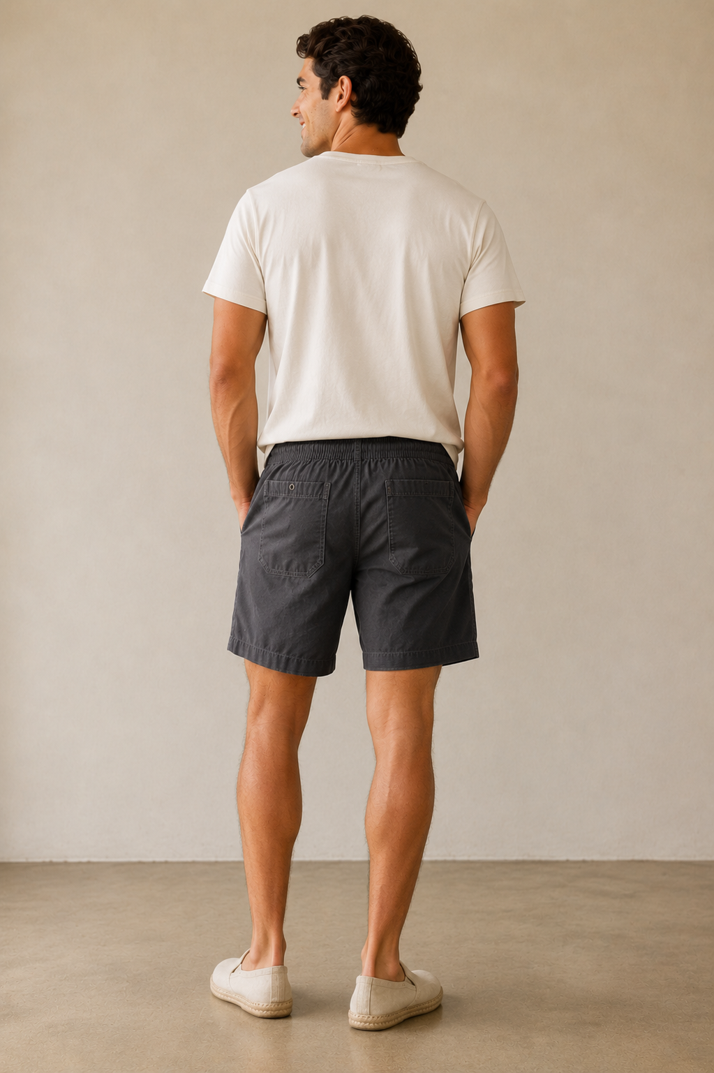French Blue Ripstop Utility Short 7"