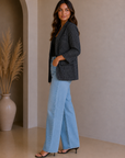 Navy Jewel Blazer - 26672