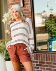 Cream Hawthorne Sweater Top