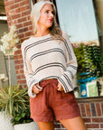 Cream Hawthorne Sweater Top