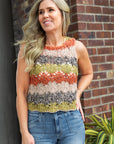 Earthtones Crochet Top