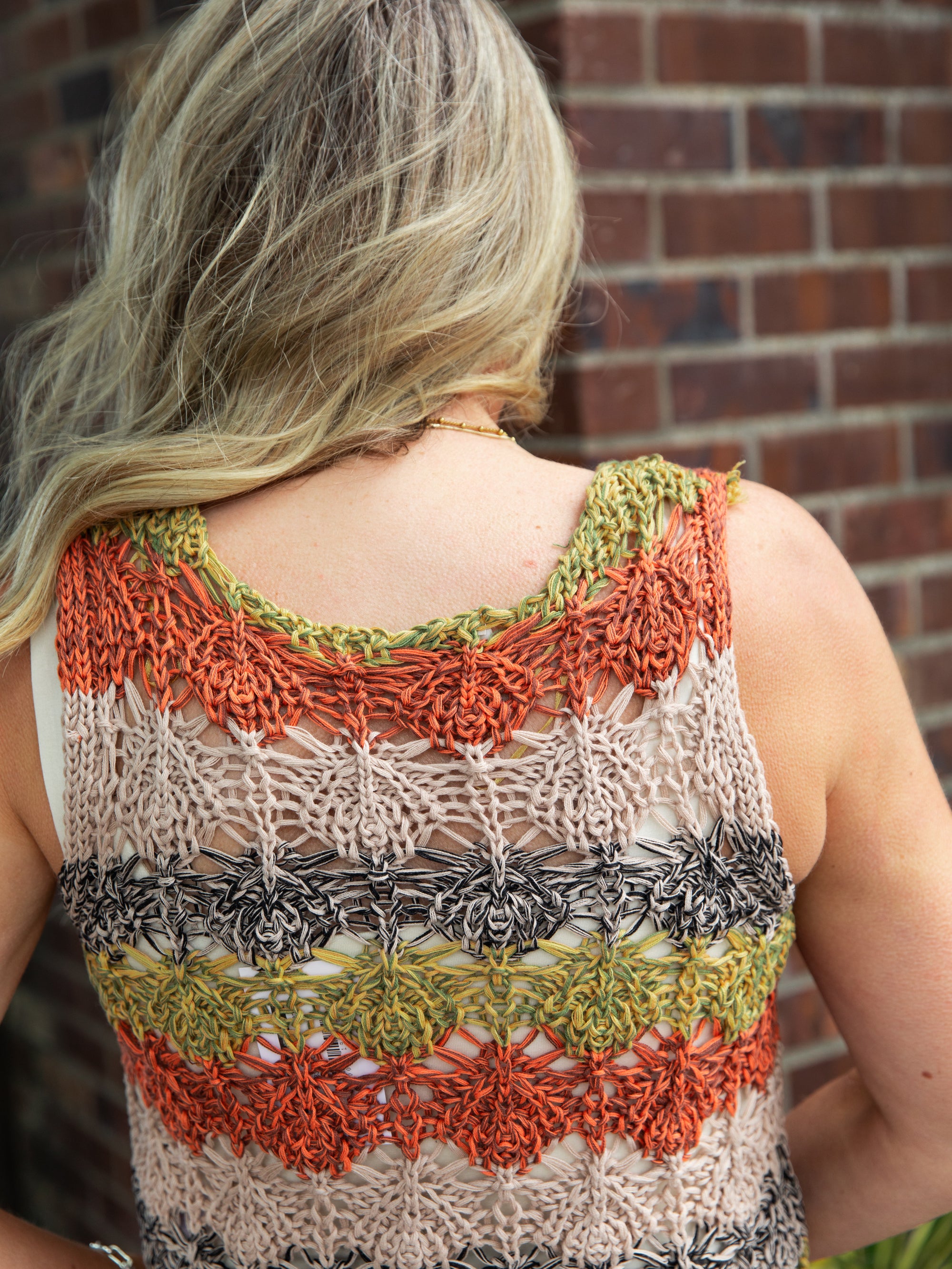 Earthtones Crochet Top