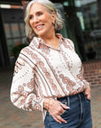 Apricot Paris Blouse