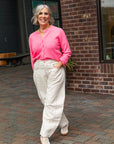 Disco Pink  Medina Cardigan