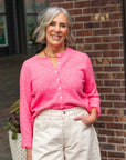 Disco Pink  Medina Cardigan