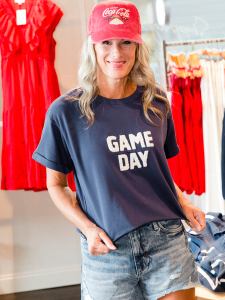 Navy Game Day Tee