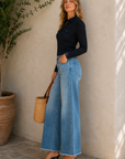 Lyra Wide Leg Verve Denim