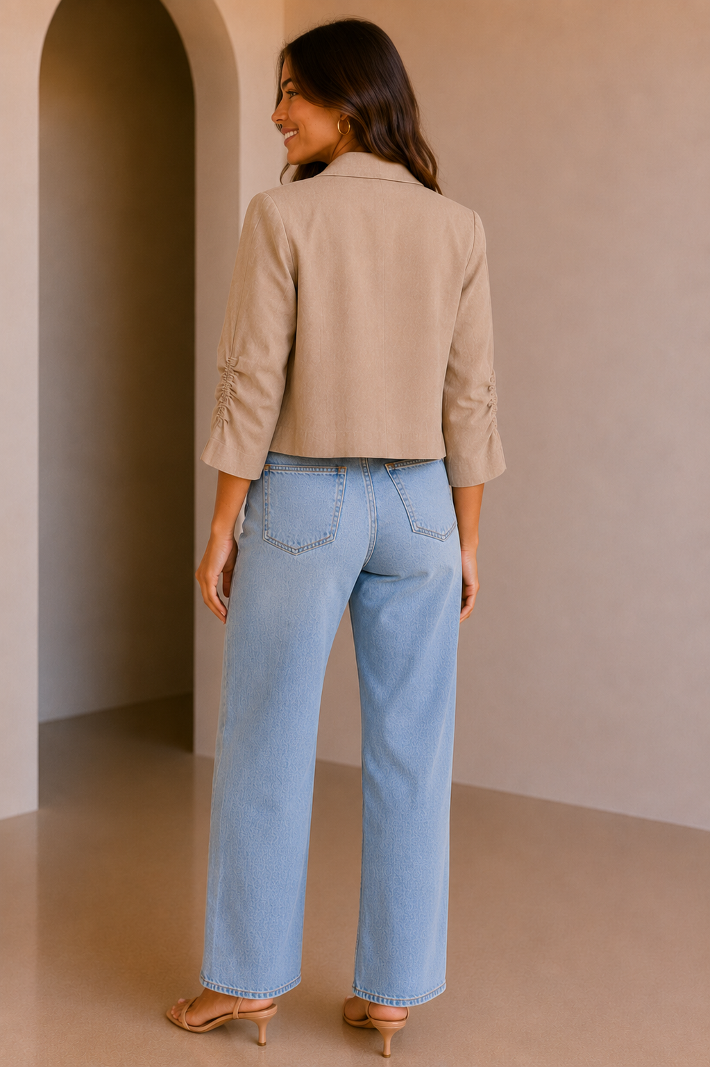 Sand Veda Blazer