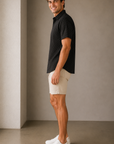 Black Renzo Short Sleeve Shirt