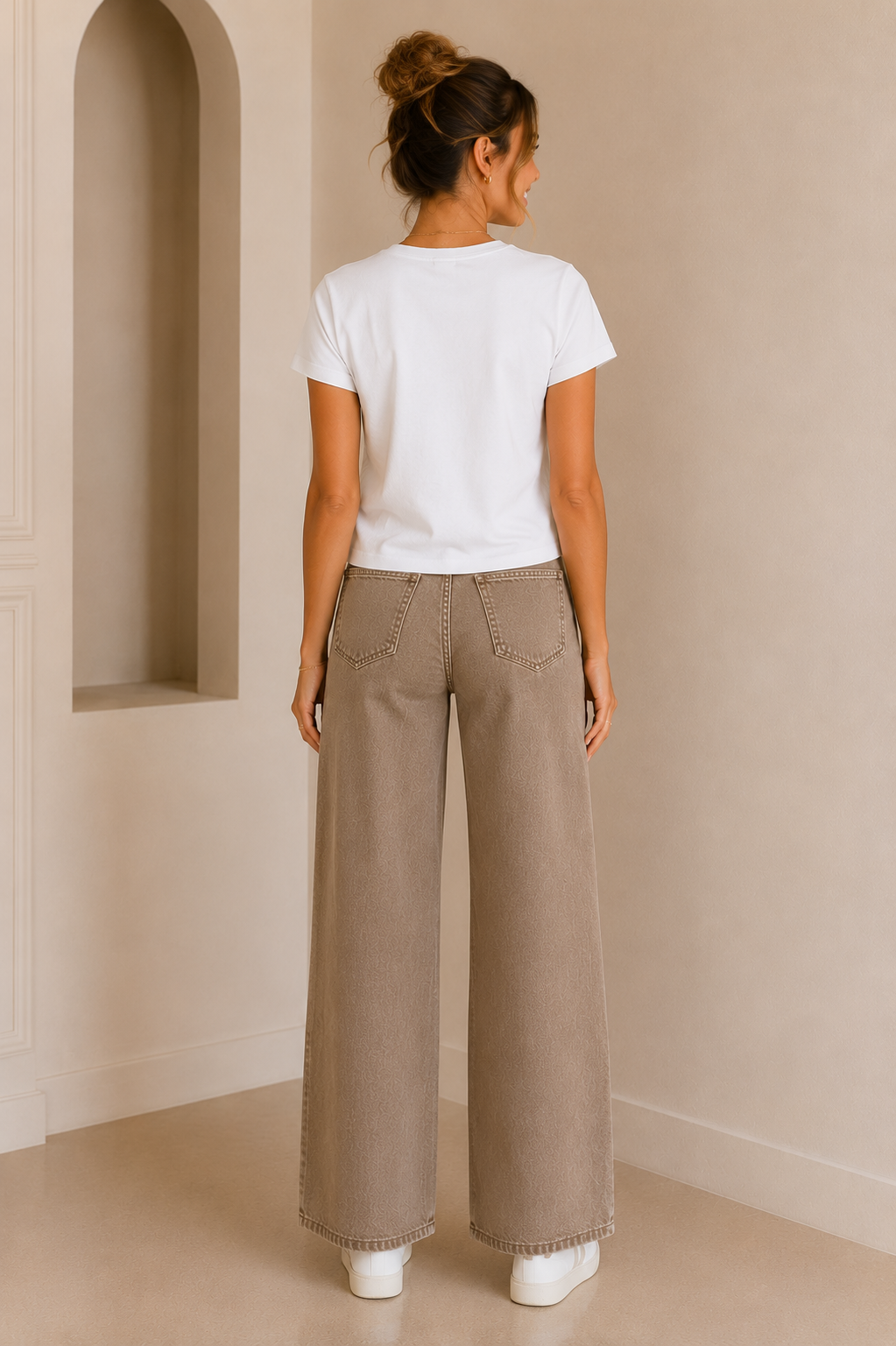 Milk Tea Meg Wide Leg