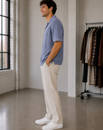 Indigo Jonas Button Down Sweater Polo
