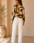 Sage Brown Ruthie Blouse