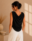 Black Rhea Top