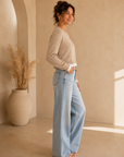 Taupe Natalie Sweater