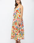 White Multi Elizabeth Dress