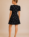 Navy Dot Brenlee Dress