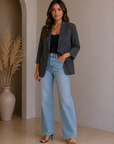 Navy Jewel Blazer - 26672