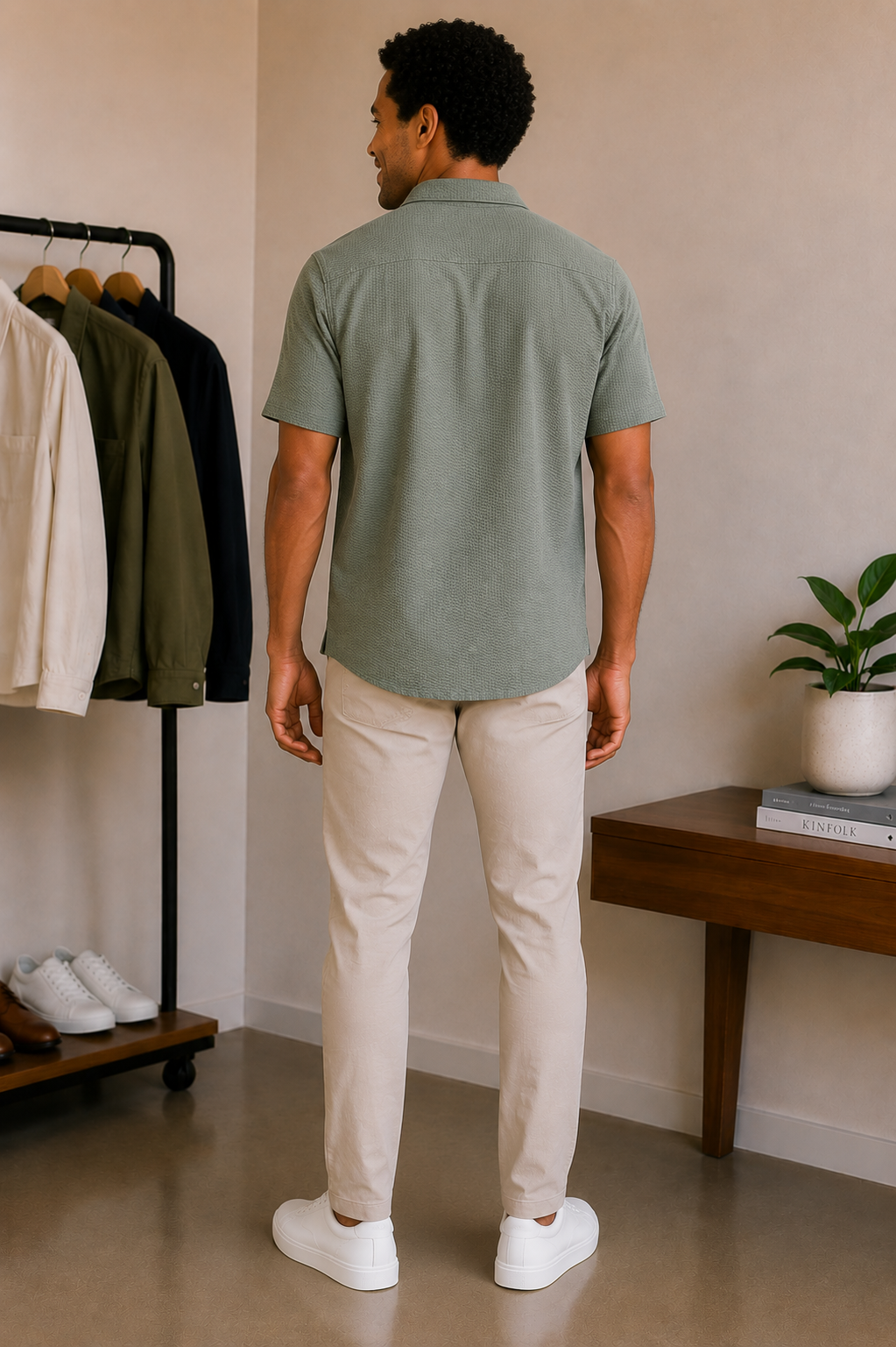 Stone Blue Bennet Short Sleeve Shirt