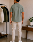 Stone Blue Bennet Short Sleeve Shirt