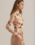 Bare Roses The Sheer Fantasy Top