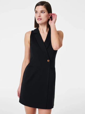 SPANX® Black The Perfect Vest Dress