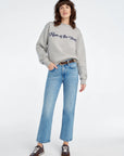 Heather Grey Mom Of The Year Varsity Sweatshirt