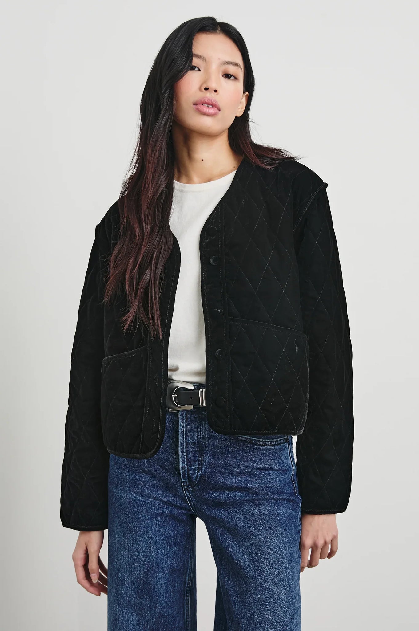 Black Velvet Kiko Jacket