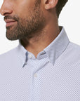 White Plus Print Leeward LS Dress Shirt