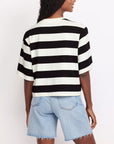 Chalk & Black Belle Tee