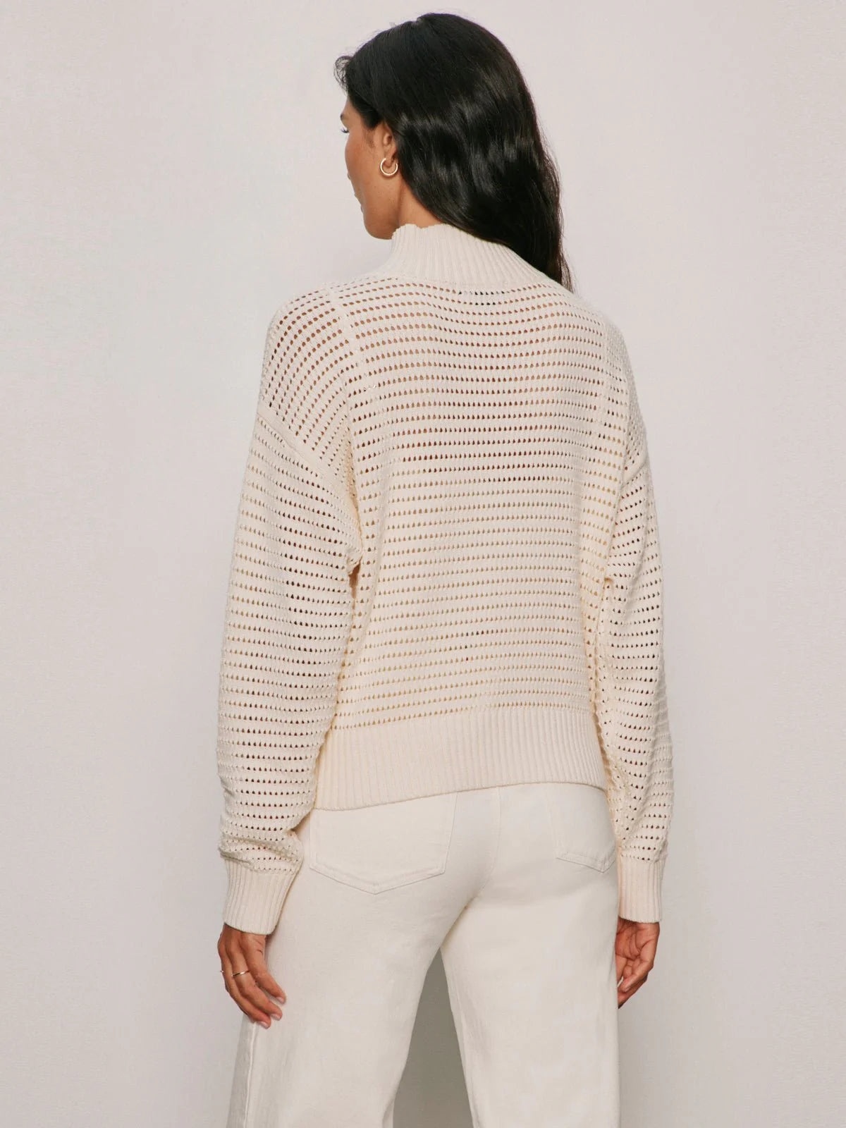 Collagen Knit 1/2 Zip Sweater